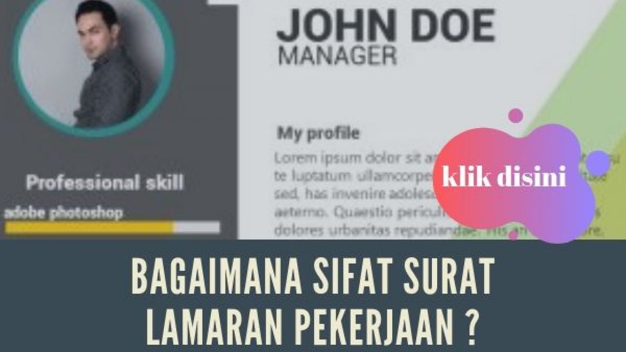 Sebutkan Struktur Surat Lamaran Pekerjaan - Berbagi Struktur