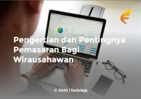 Pengertian dan Pentingnya Pemasaran Bagi Wirausahawan